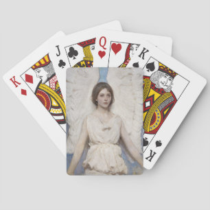 Jeu De Cartes Abbott Thayer Ange Vintage Victorien Beaux-Arts