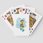 Jeu De Cartes Abeille à roulettes (dos)
