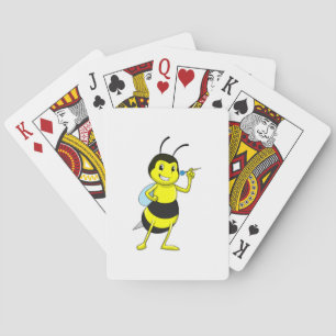 Jeu De Cartes Abeille aux fléchettes avec tarte