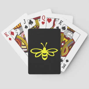 Jeu De Cartes Abeille (citron coloré)