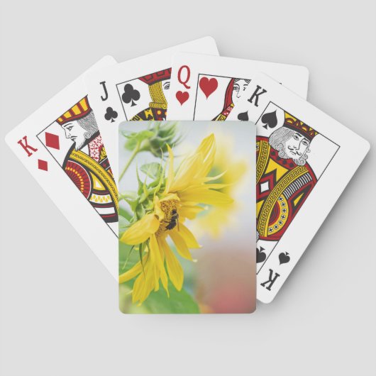 Jeu De Cartes Abeille Et Tournesol (dos)