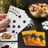Jeu De Cartes Abeille sur une Fleur (In Situ)