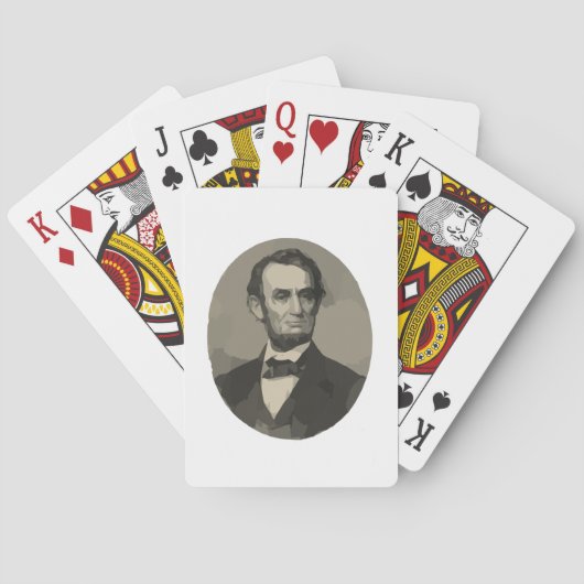 Jeu De Cartes abraham lincoln (dos)