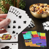 Jeu De Cartes Abrégé sur néon (In Situ)