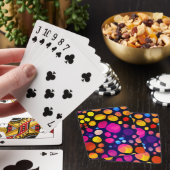 Jeu De Cartes Abstrait Coloré (In Situ)