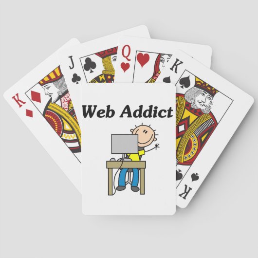 Jeu De Cartes Accro du Web (dos)