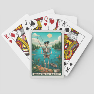 Jeu De Cartes Accroché sur Daddy Funny Fête des pères carte Taro