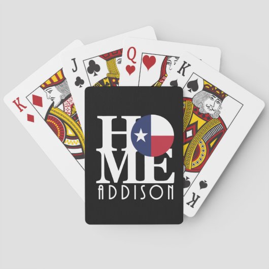 Jeu De Cartes ACCUEIL Addison Texas (dos)