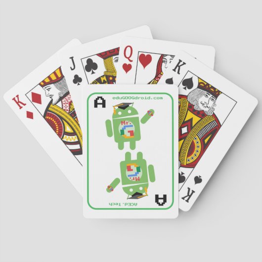 Jeu De Cartes ACEd Tech M.G (dos)