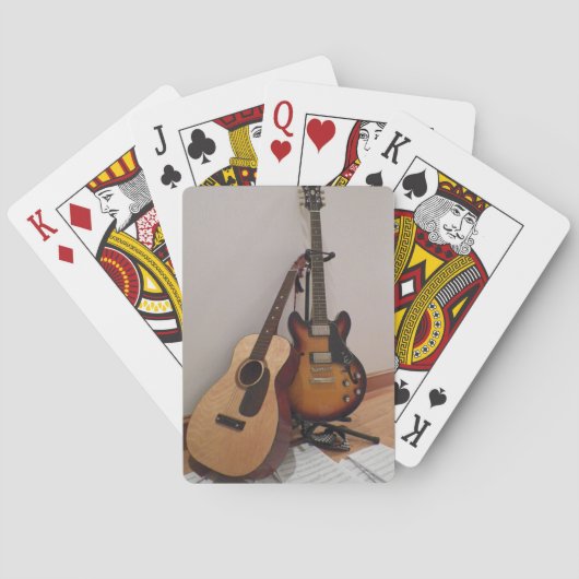 Jeu De Cartes Acoustique ou électrique (dos)