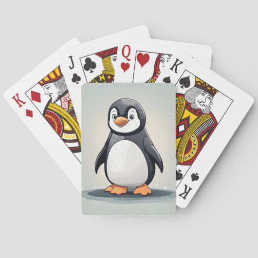 Jeu De Cartes adorable petit pingouin (dos)