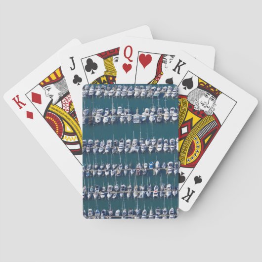 Jeu De Cartes Aéronef du port de plaisance (dos)