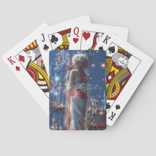 Jeu De Cartes Aesthetic / Dark Fantasy Girl (dos)