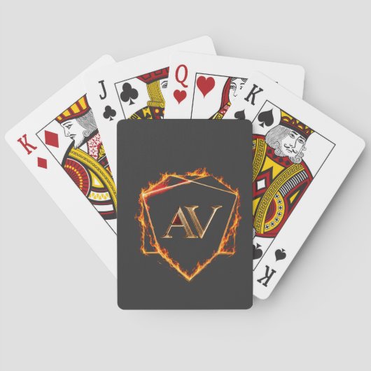 Jeu De Cartes AETHER VANGUARD - Logo Stone Forme Streetwear AV (dos)