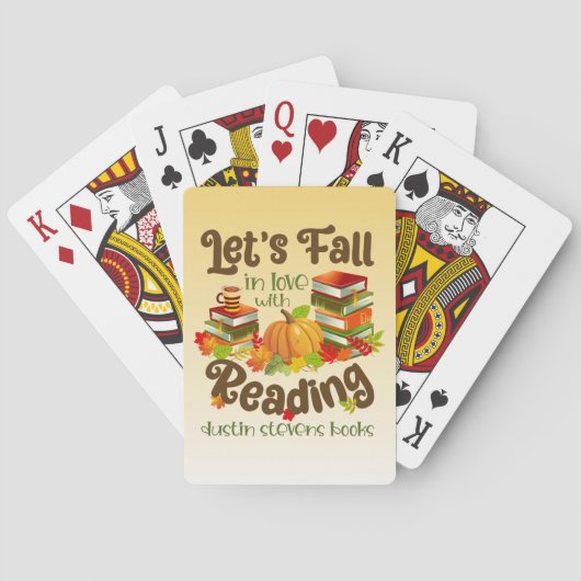 Jeu De Cartes Affaire Love With Reading Dustin Stevens Books (dos)