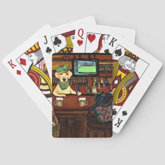 Jeu De Cartes Affiche AIRÉDALE & AMIS (dos)