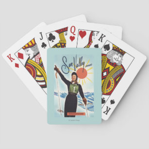 Jeu De Cartes Affiche de publicité de Gretchen Fraser