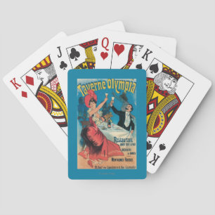 Jeu De Cartes Affiche promotionnelle d'Olympia de Taverne