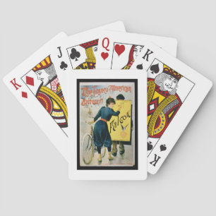 Jeu De Cartes Affiche publicitaire « The Franco-American Co »