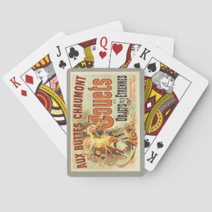 Jeu De Cartes Affiche Vintage Joets Friends Jouet Français