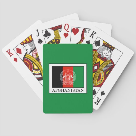 Jeu De Cartes Afghanistan (dos)