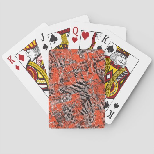 Jeu De Cartes Africain, tribal. (dos)