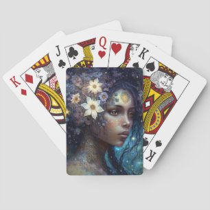 Jeu De Cartes African American Black Goddess Queen Imaginaire Ar