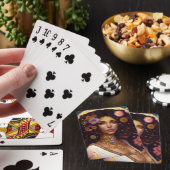 Jeu De Cartes African American Black Goddess Queen Imaginaire Ar (In Situ)