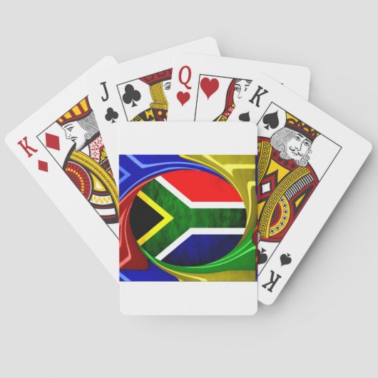 Jeu De Cartes Afrique du Sud (dos)