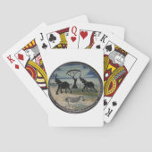 Jeu De Cartes Afrique Kenya Belle faune élégante (dos)