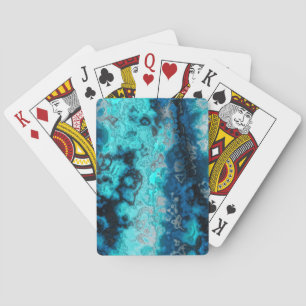 Jeu De Cartes Agate bleue