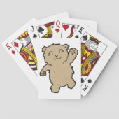 Jeu De Cartes Agiter Adorable Ours Souriant (dos)