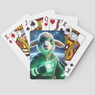 Jeu De Cartes Agneau vert mignon Imaginaire