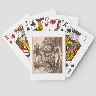 Jeu De Cartes Agriculture de grands ananas, illustration d'un de