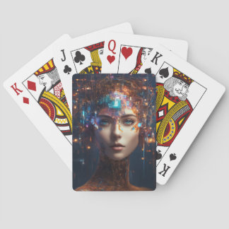 Jeu De Cartes AI Face Poker Deck"