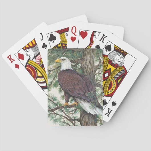 Jeu De Cartes Aigle à tête blanche (dos)
