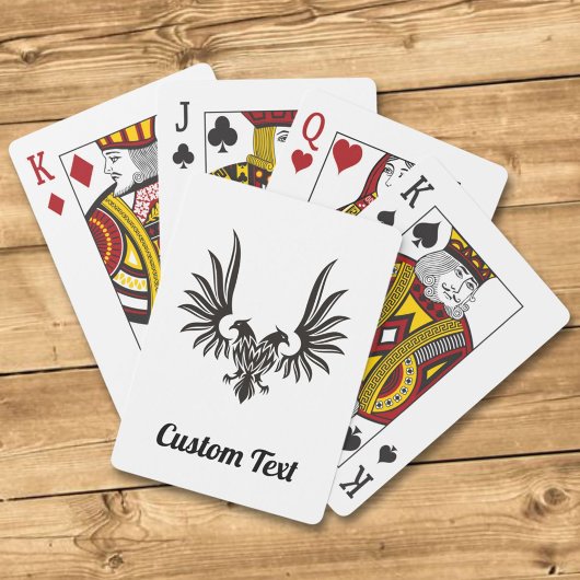 Jeu De Cartes Aigle avec deux têtes Jouer des cartes