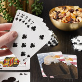 Jeu De Cartes Aigle avec drapeau américain (In Situ)