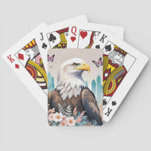 Jeu De Cartes Aigle Vintage Animal Nature Environnement Ville Ar