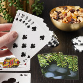 Jeu De Cartes Aiguilles de pin à bokeh (In Situ)