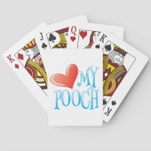 Jeu De Cartes Aime mon toutou (dos)