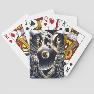 Jeu De Cartes Aimez-vous à la Lune et retour   Astronautes