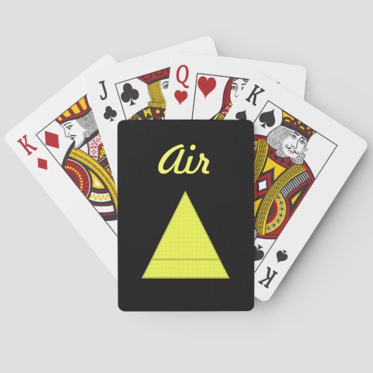 Jeu De Cartes Air (dos)