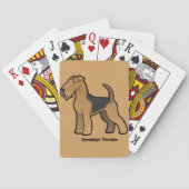 Jeu De Cartes airedale terrier (dos)