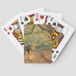 Jeu De Cartes Airedale Terrier Ornithologie