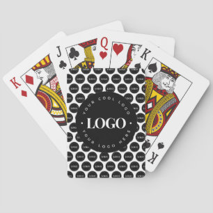 Jeu De Cartes Ajouter Entreprise Personnalisée Big Small Logo Mo