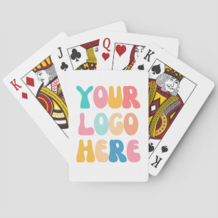 Jeu De Cartes Ajouter votre entreprise Logo Moderne Minimal Simp