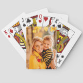 Jeu De Cartes Ajouter votre propre photo | MODÈLE (dos)