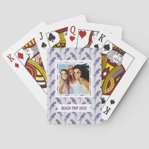 Jeu De Cartes Ajoutez vos perroquets nommés de pourpre de