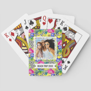Jeu De Cartes Ajoutez votre bégonia et palmettes nommés